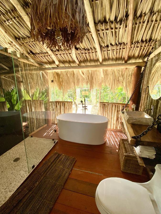 Nuscaa Boutique Tree House & Spa Hotel Puerto Morelos Exterior photo