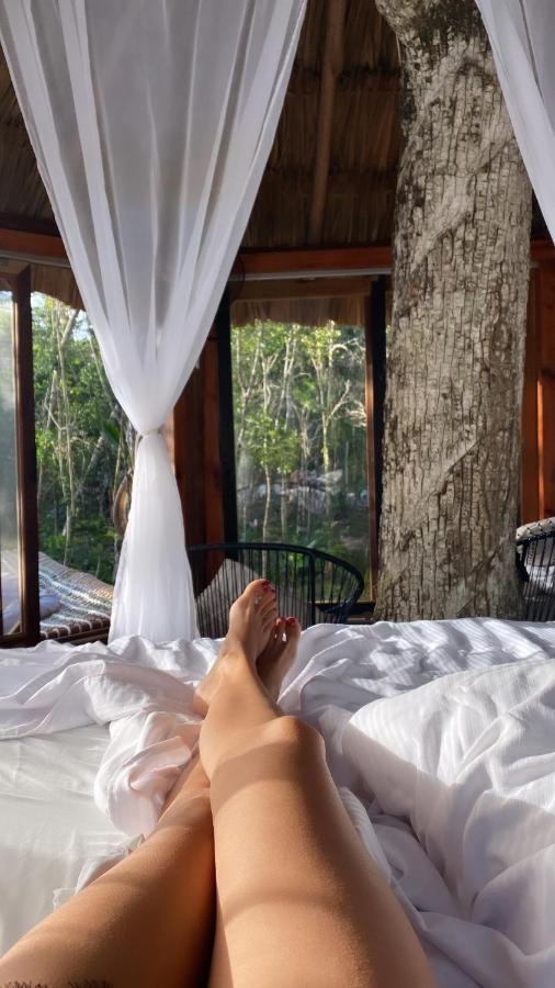 Nuscaa Boutique Tree House & Spa Hotel Puerto Morelos Exterior photo